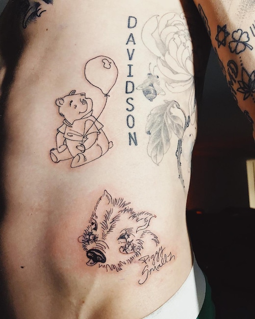 Pete Davidson, Tattoo, Instagram